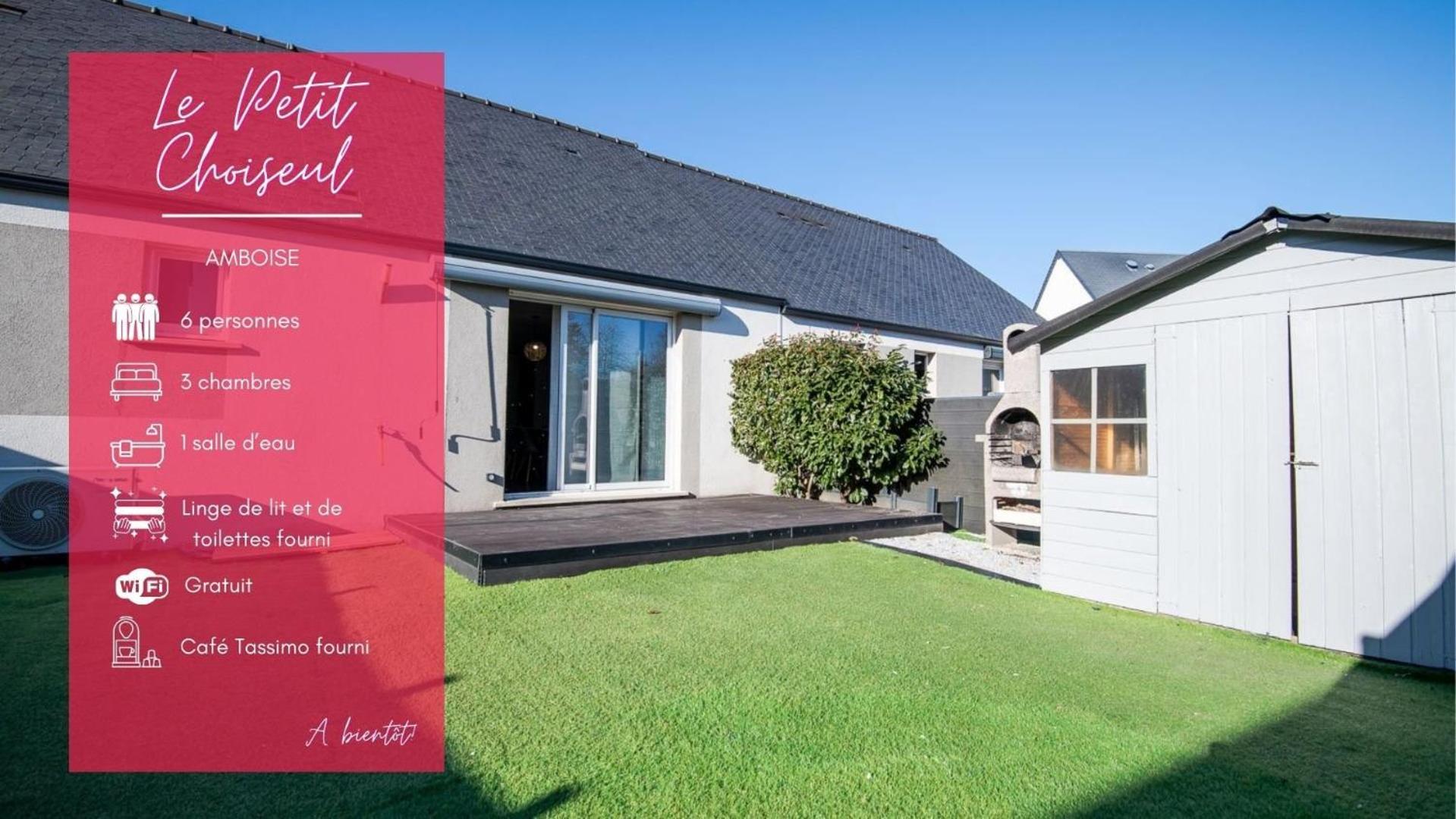 Le Petit Choiseul - Superb Bungalow Sleeps 6 Amboise Esterno foto